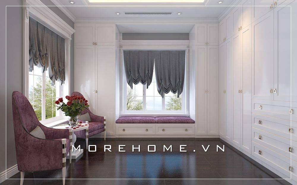 Tủ quần áo âm tường